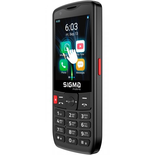 Кнопочный телефон Sigma mobile X-style S3501 (4827798345511) Black купить в Украине | Telemart фото