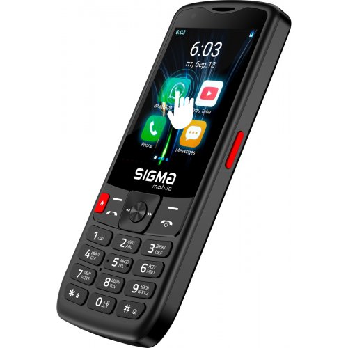 Кнопочный телефон Sigma mobile X-style S3501 (4827798345511) Black купить в Украине | Telemart фото