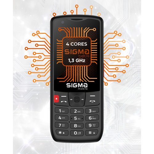 Кнопочный телефон Sigma mobile X-style S3501 (4827798345511) Black купить в Украине | Telemart фото