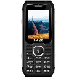 Кнопочный телефон Sigma mobile X-style 341 Bro Type-C (4827798368411) Black