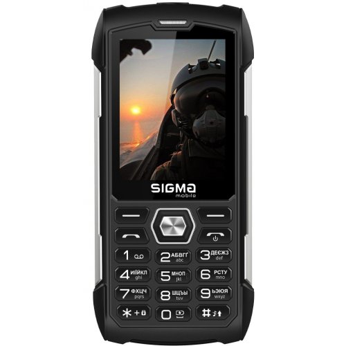 Кнопковий телефон Sigma mobile X-treme PK68 (4827798466711) Black купити в Україні | Telemart фото