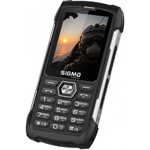 Кнопковий телефон Sigma mobile X-treme PK68 (4827798466711) Black купити в Україні | Telemart фото