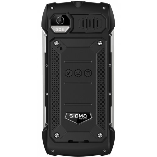 Кнопковий телефон Sigma mobile X-treme PK68 (4827798466711) Black купити в Україні | Telemart фото