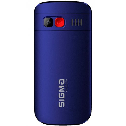 Кнопочный телефон Sigma mobile Comfort 50 Easy Type-C (4827798585238) Blue купить в Украине | Telemart фото