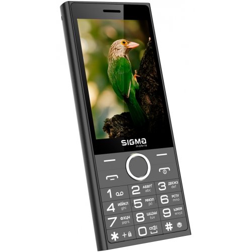 Кнопковий телефон Sigma mobile X-style 353 Trend (4827798626214) Black купити в Україні | Telemart фото