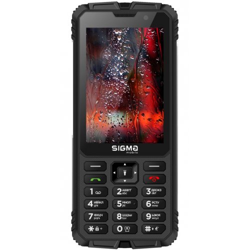 Кнопочный телефон Sigma mobile X-treme PM68 (4827798686911) Black купить в Украине | Telemart фото