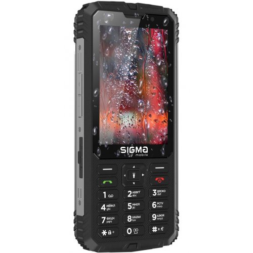 Кнопочный телефон Sigma mobile X-treme PM68 (4827798686911) Black купить в Украине | Telemart фото