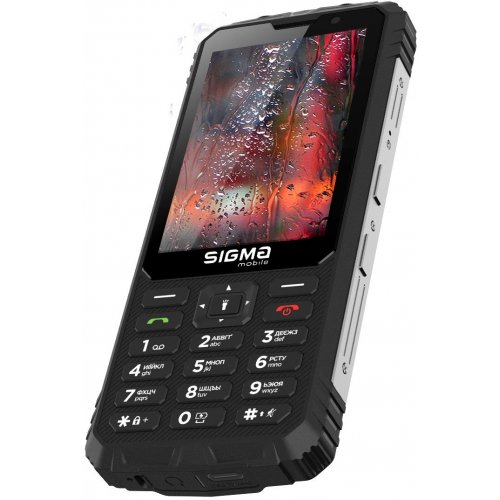 Кнопочный телефон Sigma mobile X-treme PM68 (4827798686911) Black купить в Украине | Telemart фото