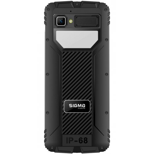 Кнопочный телефон Sigma mobile X-treme PM68 (4827798686911) Black купить в Украине | Telemart фото