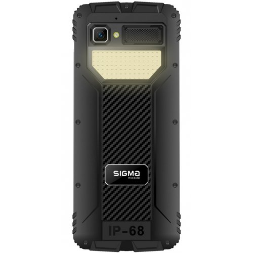 Кнопочный телефон Sigma mobile X-treme PM68 (4827798686911) Black купить в Украине | Telemart фото