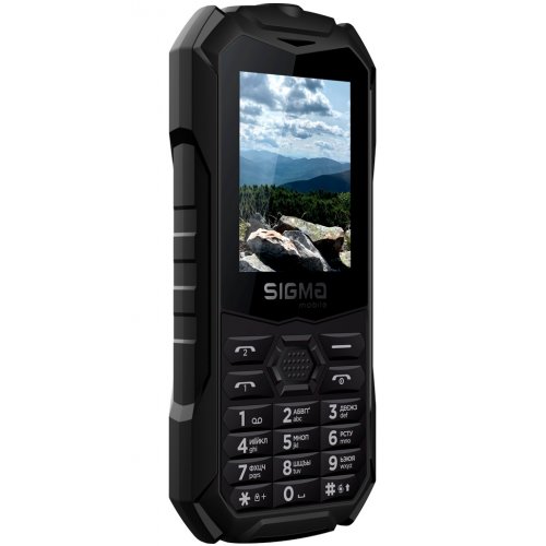 Кнопковий телефон Sigma mobile X-treme PV68 (4827798738214) Black купити в Україні | Telemart фото