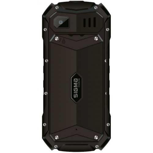 Кнопковий телефон Sigma mobile X-treme PV68 (4827798738214) Black купити в Україні | Telemart фото