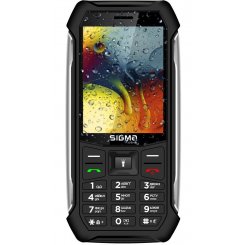 Кнопочный телефон Sigma mobile X-style 323 Rain (4827798885710) Black