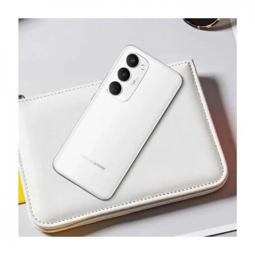 Смартфон Tecno Spark 50 Pro 4/128GB (4894947123696) Cloud White купити в Україні | Telemart фото