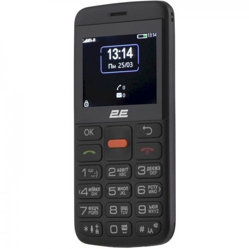 Кнопковий телефон 2E T180 Max (688130251051) Black купити в Україні | Telemart фото