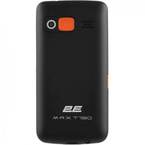 Кнопковий телефон 2E T180 Max (688130251051) Black купити в Україні | Telemart фото