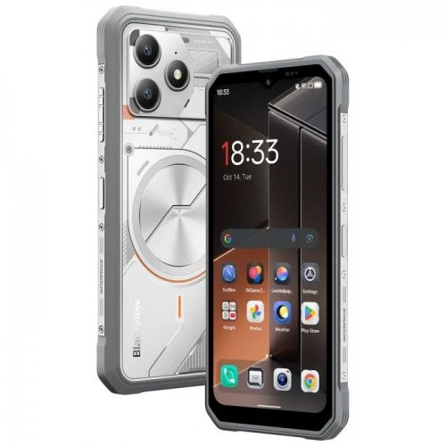 Смартфон Blackview Fort 100 8/128GB (6931548325192) Lunar White купить в Украине | Telemart фото