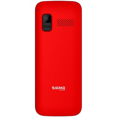 Кнопочный телефон Sigma mobile Comfort 50 Grace Type-C (4827798121825) Red купить в Украине | Telemart фото