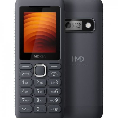 Кнопочный телефон Nokia 110 DS Power Grey купить в Украине | Telemart фото