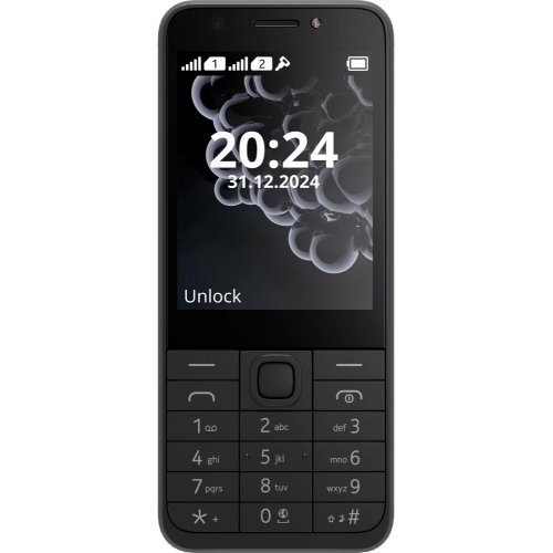 Кнопковий телефон Nokia 230 DS 2024 Black купити в Україні | Telemart фото