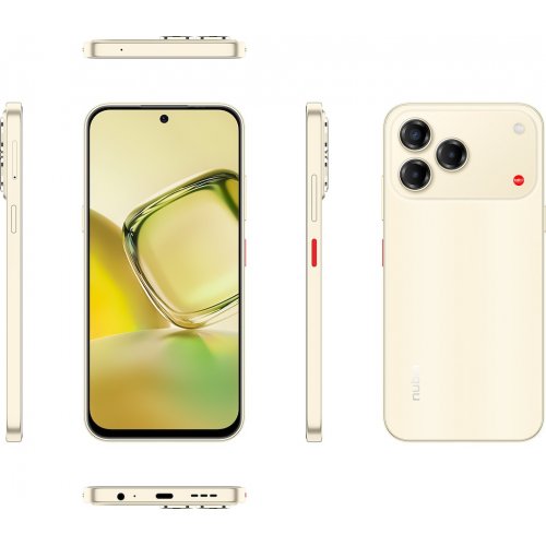 Смартфон Nubia V80 Design 4/256GB Yellow купить в Украине | Telemart фото