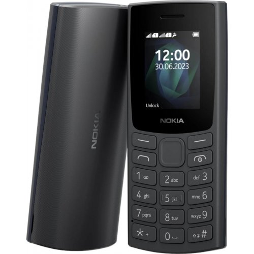 Кнопочный телефон Nokia 105 TA-1557 DS 2023 Charcoal купить в Украине | Telemart фото