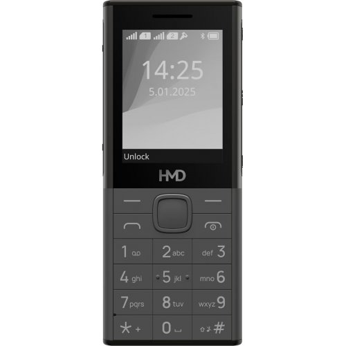 Кнопковий телефон HMD 150 Music DS Dark Grey купити в Україні | Telemart фото