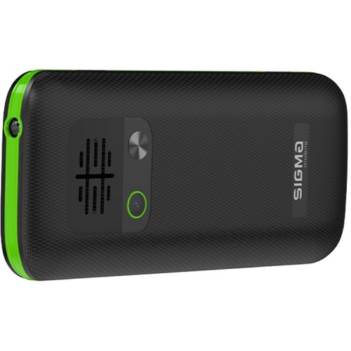 Кнопковий телефон Sigma mobile X-style 171 Mini (4827798813720) Black/Green купити в Україні | Telemart фото