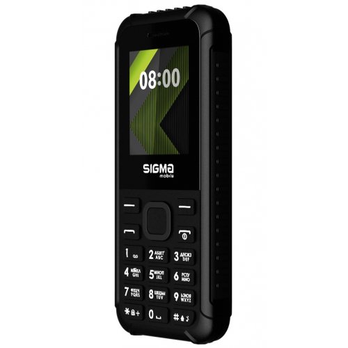 Кнопочный телефон Sigma mobile X-style 18 Track (4827798854440) Black купить в Украине | Telemart фото