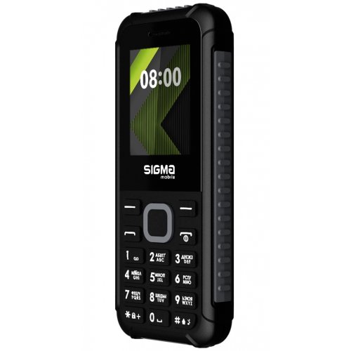 Кнопковий телефон Sigma mobile X-style 18 Track (4827798854419) Black/Grey купити в Україні | Telemart фото