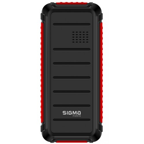 Кнопковий телефон Sigma mobile X-style 18 Track (4827798854426) Black/Red купити в Україні | Telemart фото