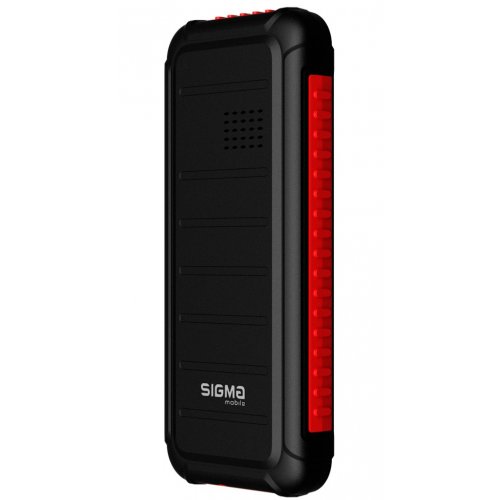 Кнопковий телефон Sigma mobile X-style 18 Track (4827798854426) Black/Red купити в Україні | Telemart фото