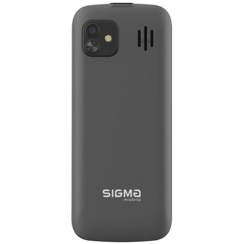 Кнопковий телефон Sigma mobile X-style 242 Lucky (4827798792926) Grey купити в Україні | Telemart фото