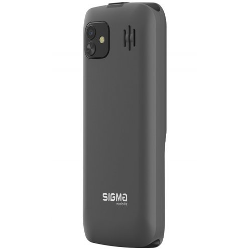 Кнопковий телефон Sigma mobile X-style 242 Lucky (4827798792926) Grey купити в Україні | Telemart фото