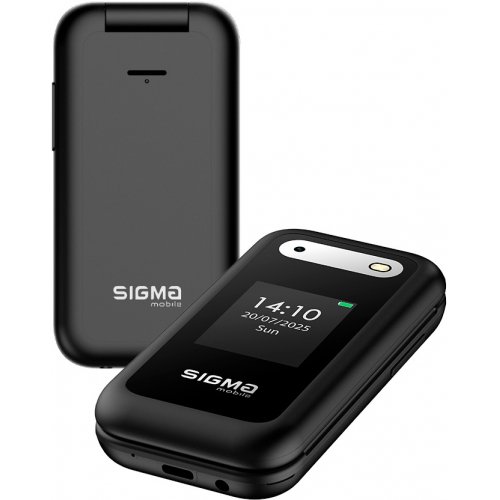 Кнопковий телефон Sigma mobile X-style 281 Clik (4827798151419) Black купити в Україні | Telemart фото