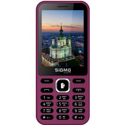 Кнопочный телефон Sigma mobile X-style 31 Power Type-C (4827798855041) Purple