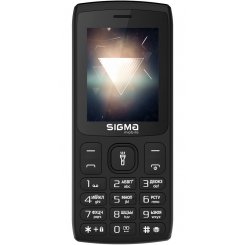 Кнопочный телефон Sigma mobile X-style 34 NRG Type-C (4827798120514) Black
