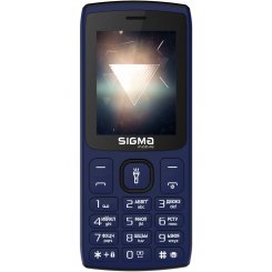 Кнопочный телефон Sigma mobile X-style 34 NRG Type-C (4827798120521) Blue
