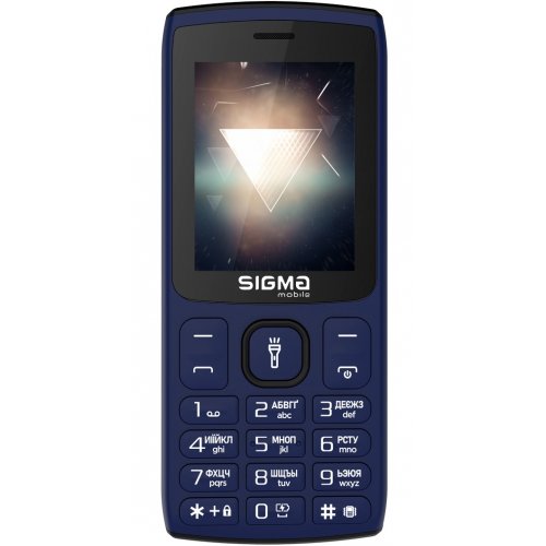 Кнопковий телефон Sigma mobile X-style 34 NRG Type-C (4827798120521) Blue купити в Україні | Telemart фото