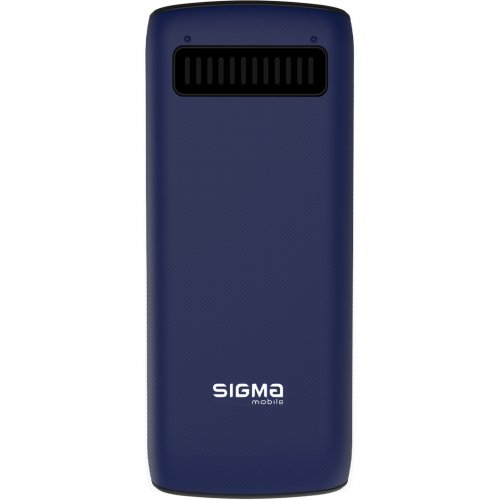 Кнопковий телефон Sigma mobile X-style 34 NRG Type-C (4827798120521) Blue купити в Україні | Telemart фото