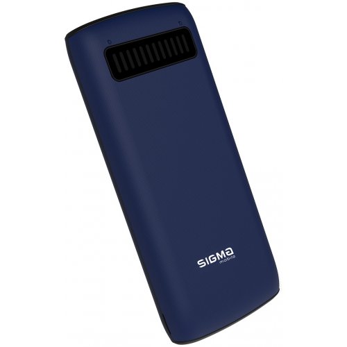 Кнопковий телефон Sigma mobile X-style 34 NRG Type-C (4827798120521) Blue купити в Україні | Telemart фото