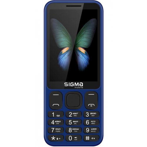 Кнопковий телефон Sigma mobile X-style 351 Lider (4827798121931) Blue купити в Україні | Telemart фото