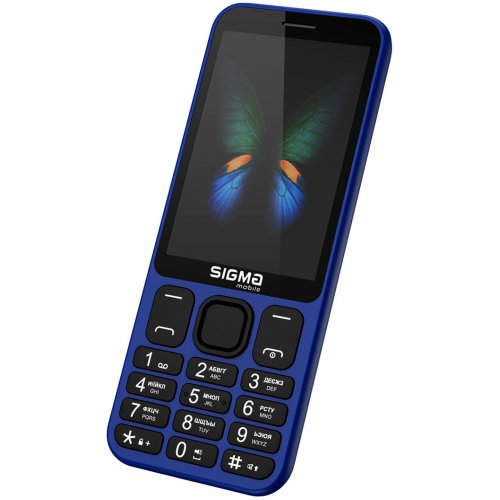 Кнопковий телефон Sigma mobile X-style 351 Lider (4827798121931) Blue купити в Україні | Telemart фото