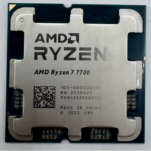 Процессор AMD Ryzen 7 7700 3.8(5.3)GHz 32MB sAM5 Tray (100-000000592) (Восстановлено продавцом, 907755) купить в Украине | Telemart фото