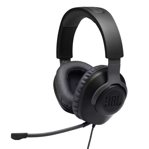 Уценка наушники JBL Quantum 100 (JBLQUANTUM100BLK) Black (Повреждена упаковка, 907757) купить в Украине | Telemart фото