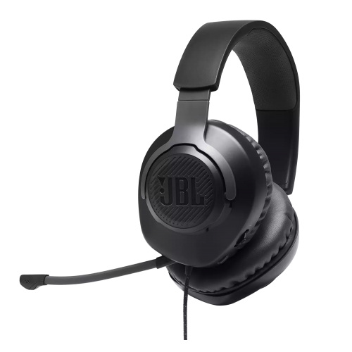 Уценка наушники JBL Quantum 100 (JBLQUANTUM100BLK) Black (Повреждена упаковка, 907757) купить в Украине | Telemart фото