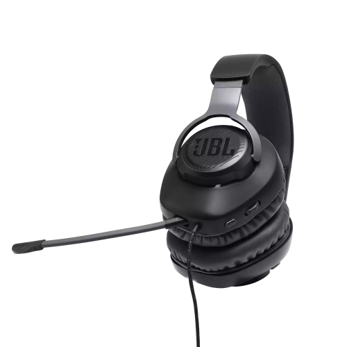 Уценка наушники JBL Quantum 100 (JBLQUANTUM100BLK) Black (Повреждена упаковка, 907757) купить в Украине | Telemart фото