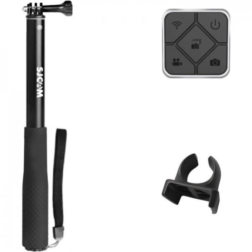Монопод для экшн-камеры SJCAM Selfie Stick with Remote Control 92cm (6972476161681) Black купить в Украине | Telemart фото