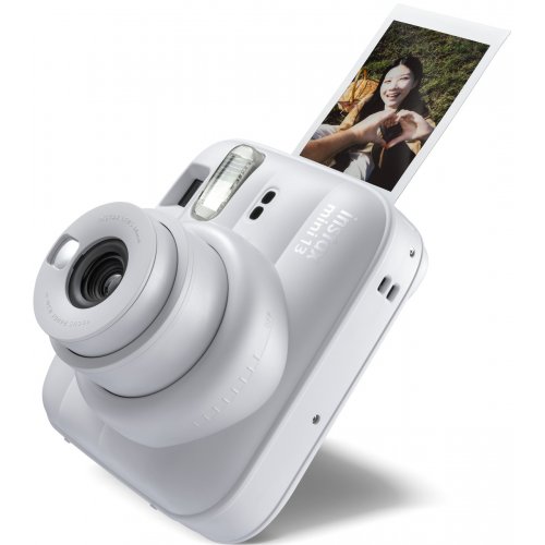 Фотокамера миттєвого друку Fujifilm Instax Mini 13 (16963230) Clay White купити в Україні | Telemart фото