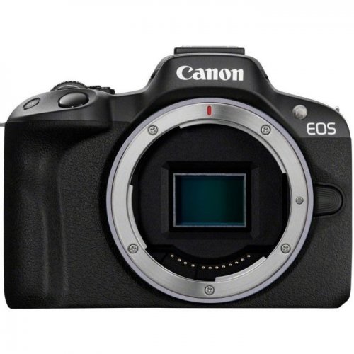 Бездзеркальний фотоапарат Canon EOS R50 Body (5811C029) Black купити в Україні | Telemart фото